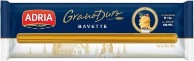 Adria Macarrão De Sêmola Grano Duro Bavette Pacote 500G
