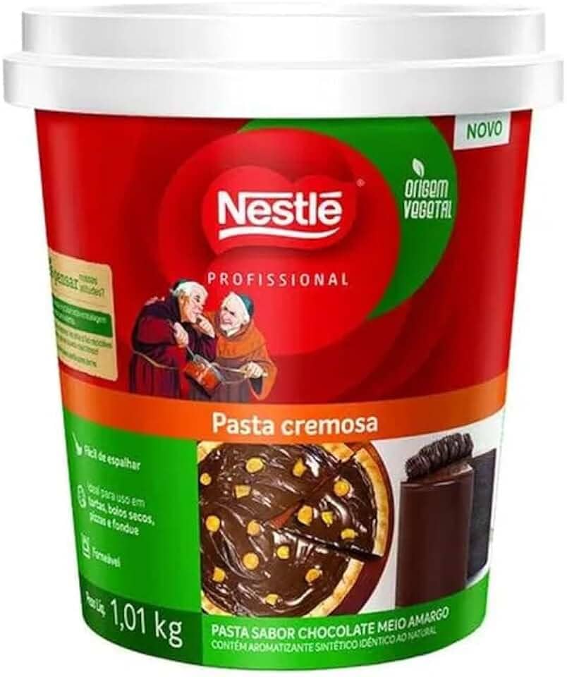 DOIS FRADES® Pasta Cremosa Vegetal Meio Amargo 1,01 Kg