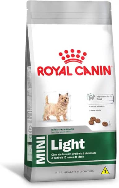 ROYAL CANIN Ração Royal Canin Mini Light Cães Adultos 7 5Kg Royal Canin Adulto - Sabor Outro