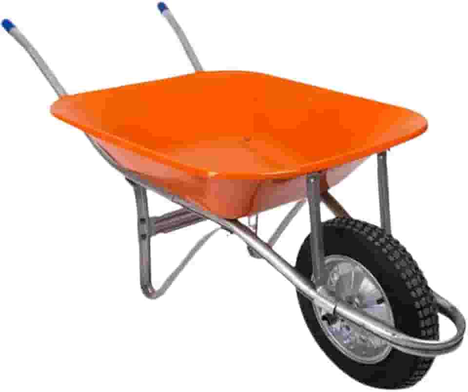 Carrinho De Mão Reforçado Desmontável Aço Galvanizado 60 Litros Metalosa