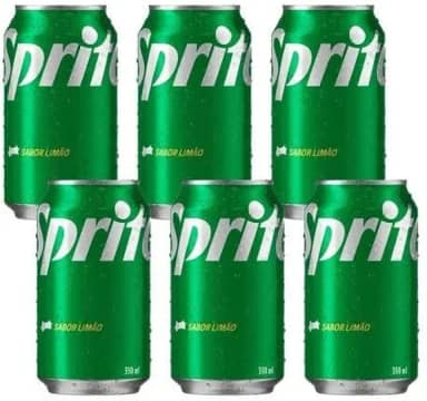 Pack de Refrigerante Sprite 350ml 6 unidades