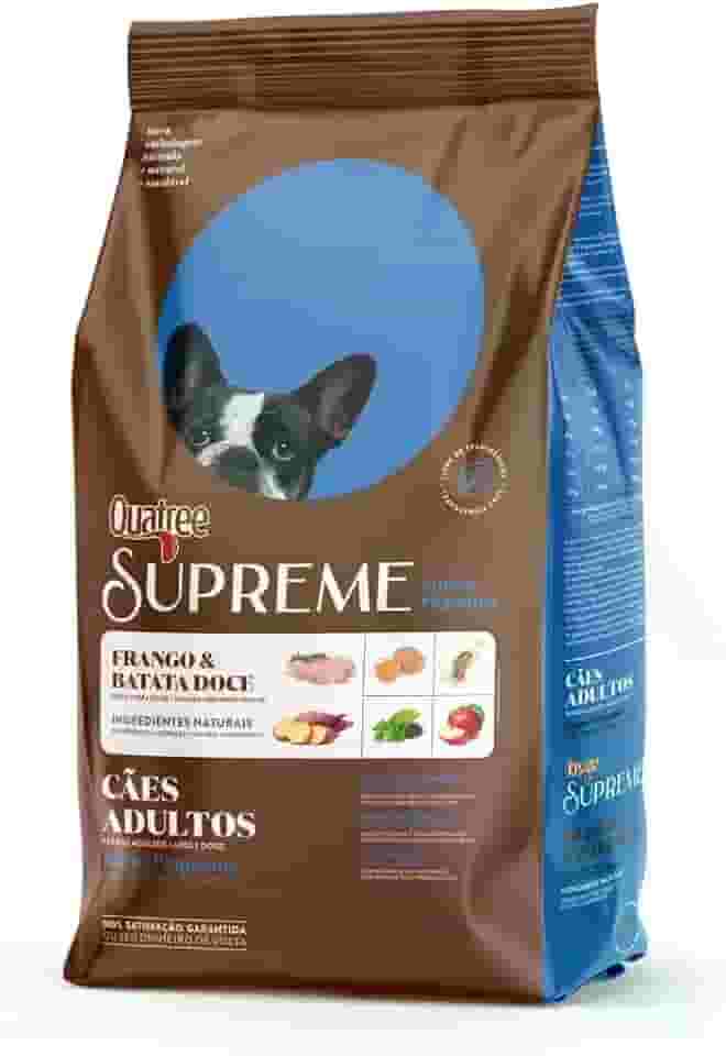 Ração Supreme Quatree para Cães Adultos de Porte Pequeno Sabor Frango e Arroz 3kg