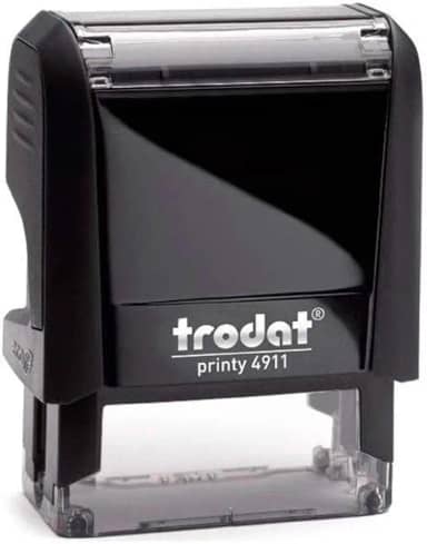 Carimbo Trodat Printy 4911 38x14mm Preto