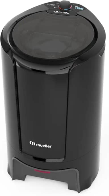 Centrífuga de Roupas Mueller Fit 15Kg de roupa molhada Preta 127V