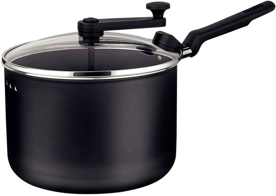 Tramontina PIPOQUEIRA 20CM 3,5L LORETO GRAFITE - ALUMINIO COM REVESTIMENTO ANTIADERENTE