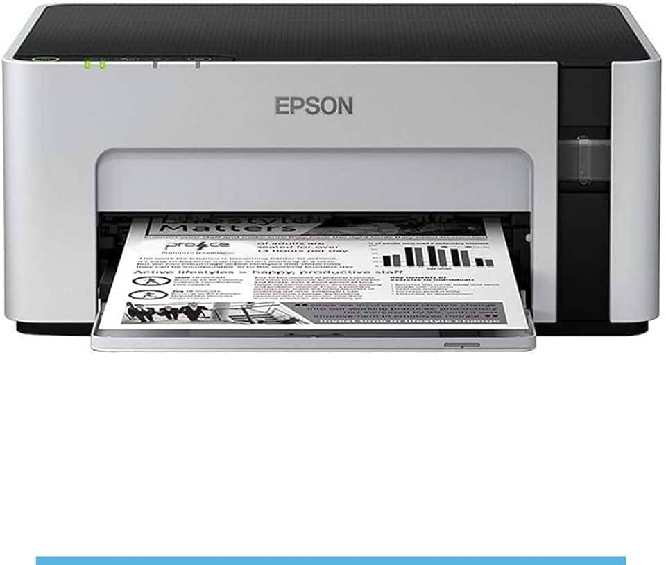 Impressora Epson EcoTank M1120 - Tanque de Tinta Monocromática, Wi-Fi Direct, Bivolt