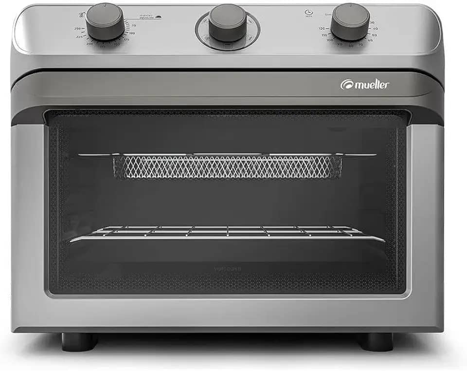 Air Forno Elétrico e fritadeira Mueller 35 Litros Prata com função Fryer MFB35G