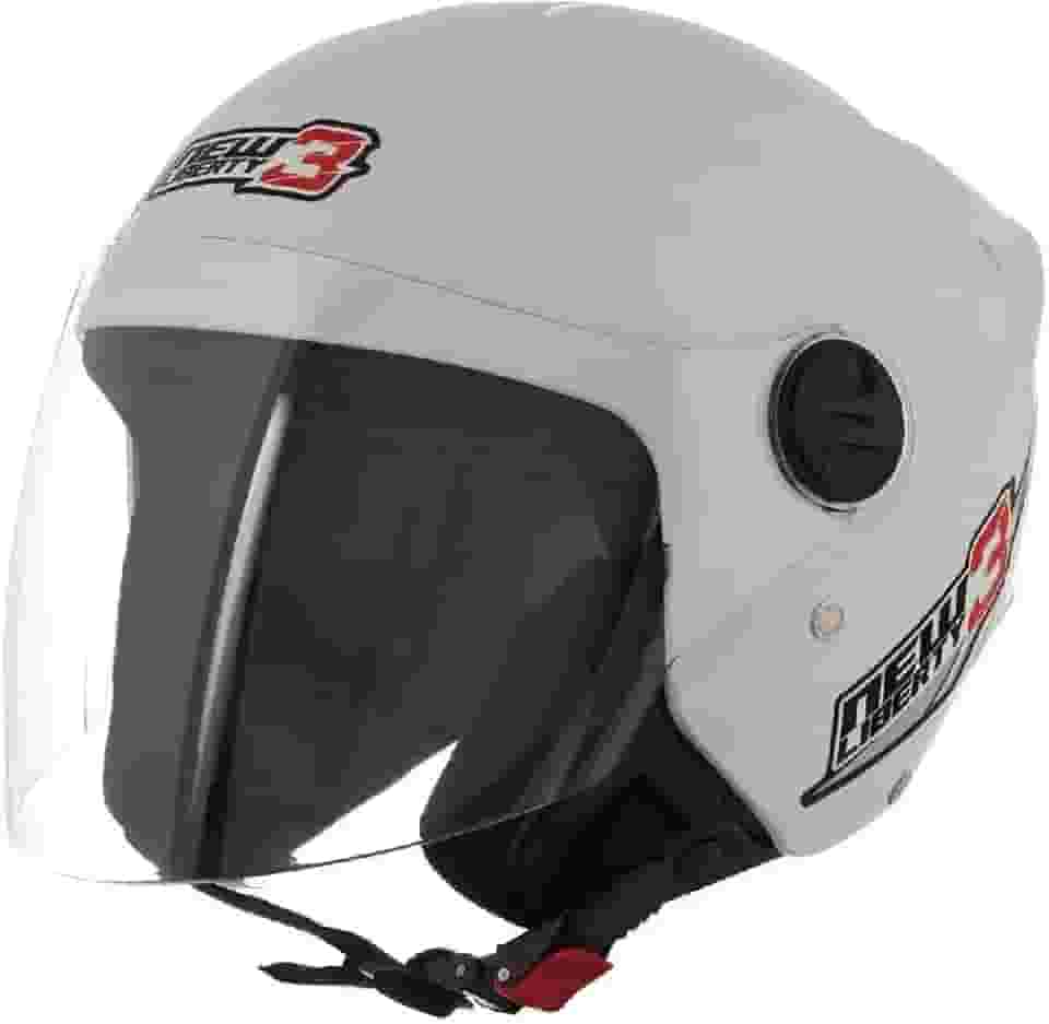 CAPACETE ABERTO PRO TORK NEW LIBERTY 3 SOLID BRANCO TAM. 58