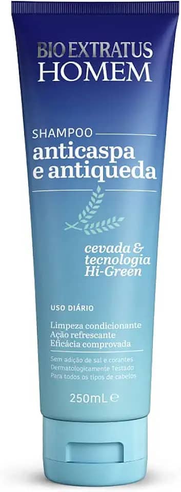 Shampoo Anticaspa Bio Extratus Men Antiqueda 250ml