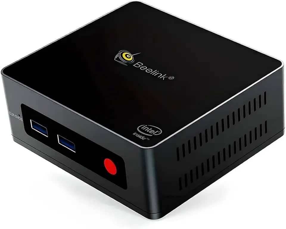 Mini PC GK Mini J5005U – Computador Desktop Compacto com Processador Intel J5005U, 8GB RAM DDR4, SSD 128GB, Wi-Fi, HDMI e Windows 10 Pro | Ideal para Escritório, Home Office e Entretenimento