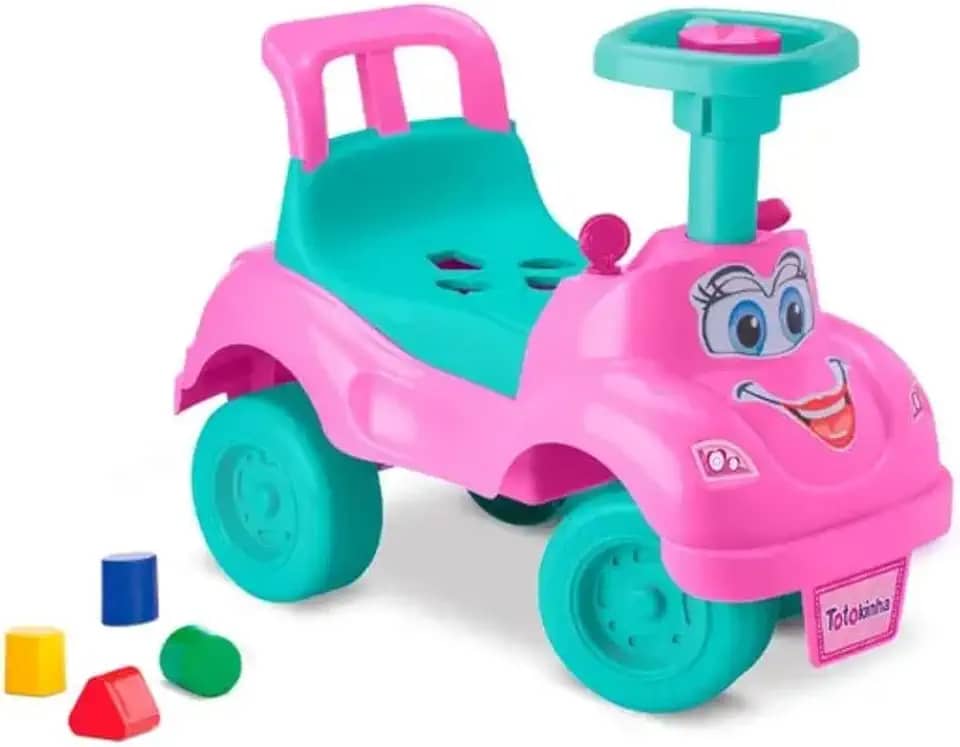 Cardoso Totokinha Menina Caixa Parda Individual Rosa/Lilás