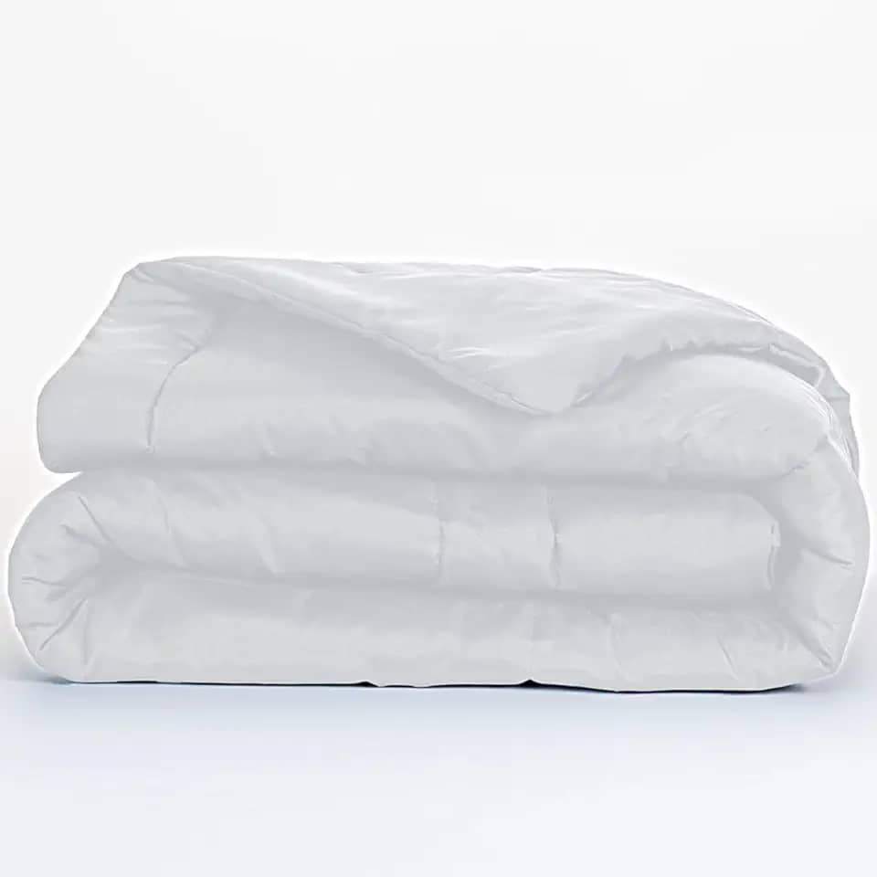 Edredom Queen Microfibra 180 Fios Dupla Face Extra Macio (Branco)