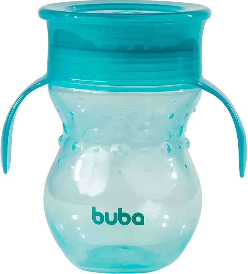 Buba Copo 360º Com Alça Verde Buba Verde Tamanho Único
