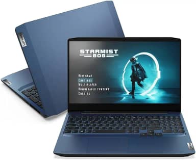Notebook IdeaPad Gaming 3i, Intel Core i5-10300H, 8GB RAM, 256GB SSD, Placa Dedicada GTX 1650 4GB, Windows 10, 15.6' Full HD WVA, Azul