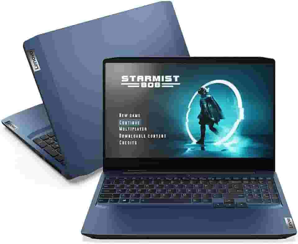 Notebook IdeaPad Gaming 3i, Intel Core i5-10300H, 8GB RAM, 256GB SSD, Placa Dedicada GTX 1650 4GB, Windows 10, 15.6' Full HD WVA, Azul