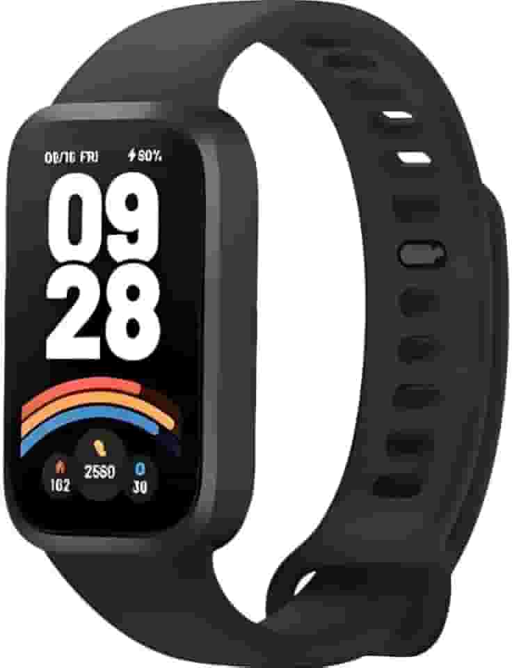 Relógio Mi Band 9 smart-band 9 ACTIVE (GLOBAL) (PRETO) Pulseira Inteligente, Tela AMOLED 1,47, Relógio inteligente, Fitness, Pulseira Impermeável, 50 Modos Esportivos Bat 18 dias