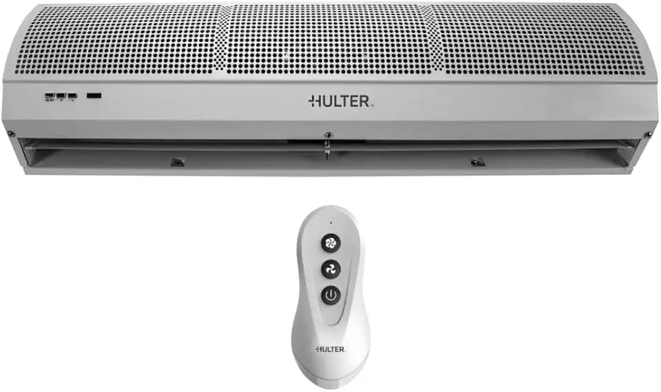 Cortina de Ar Hulter 90 cm Com Controle Branca - 220V