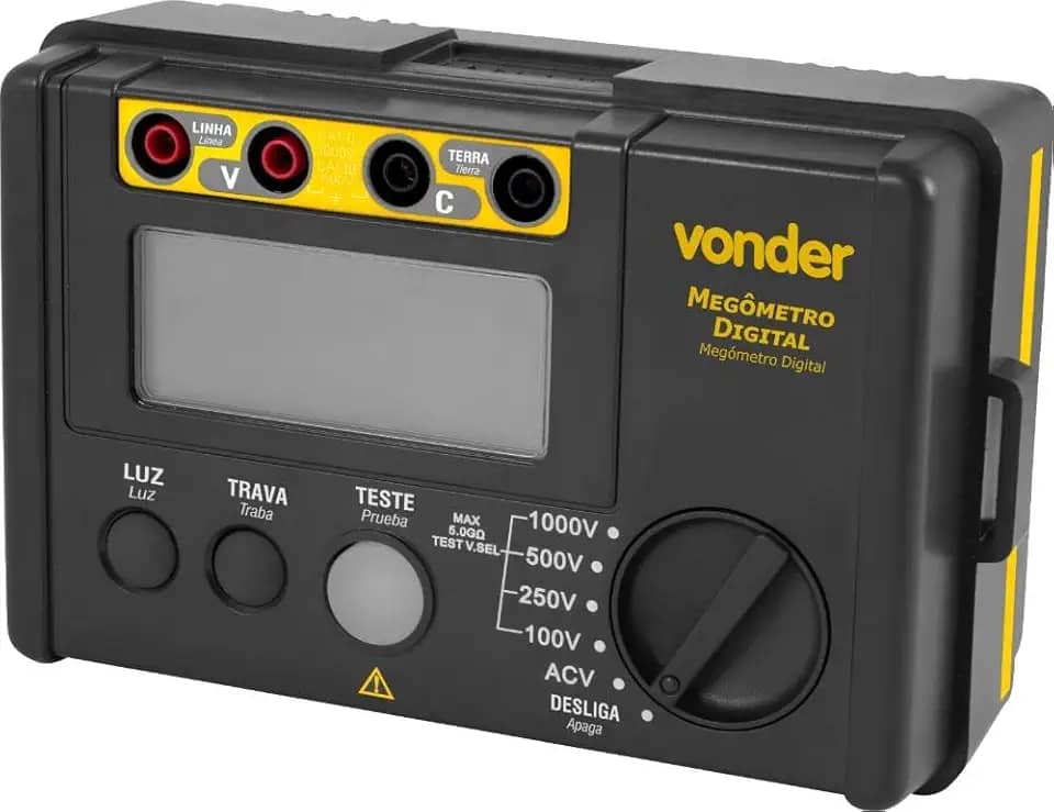 Megometro Digital 5.5gh 100-1000v Vonder
