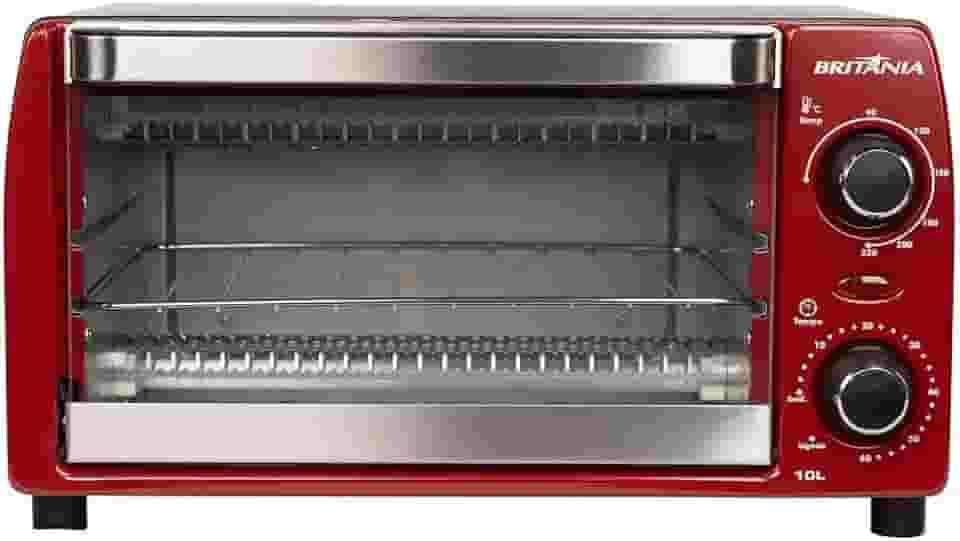 Forno Elétrico, Bfe10v, 10L, Vermelho, 220V, Britânia