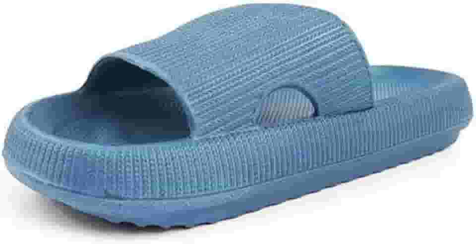 Chinelo Ortopédica Fly Feet Nuvem - Macia Leve Confortável Cor:Azul;Tamanho:38/39