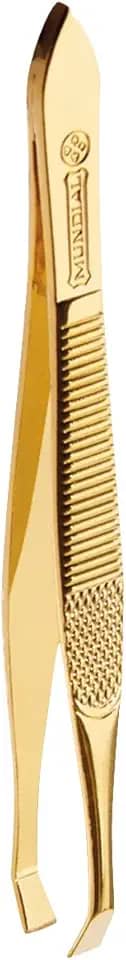 Mundial Pinça Gold Ponta Reta S/A Dourado