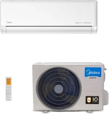 Ar Condicionado 12000 Btus Split Hi Wall Inverter Midea Frio Ai Ecomaster 220v