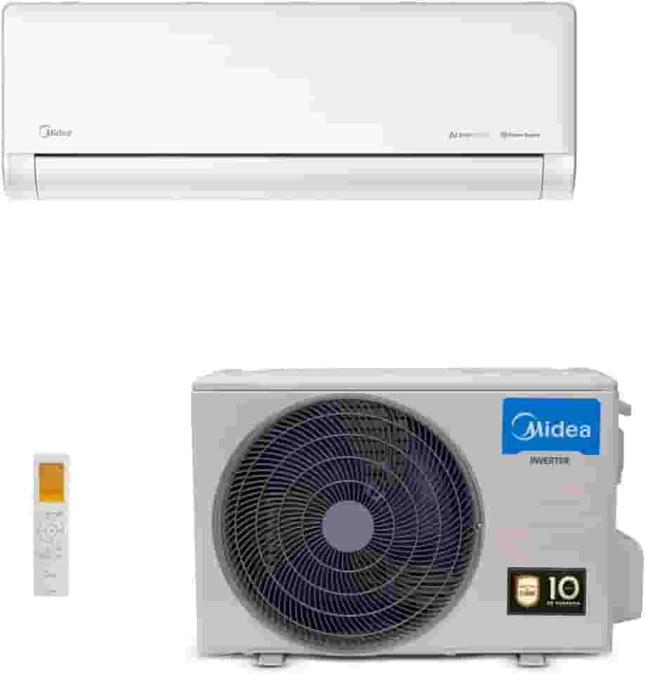 Ar Condicionado 12000 Btus Split Hi Wall Inverter Midea Frio Ai Ecomaster 220v