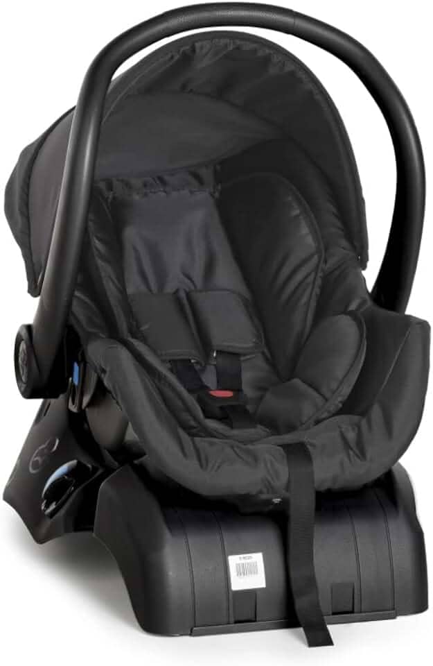 Bebê Conforto Cocoon com Base Grafite Black Galzerano