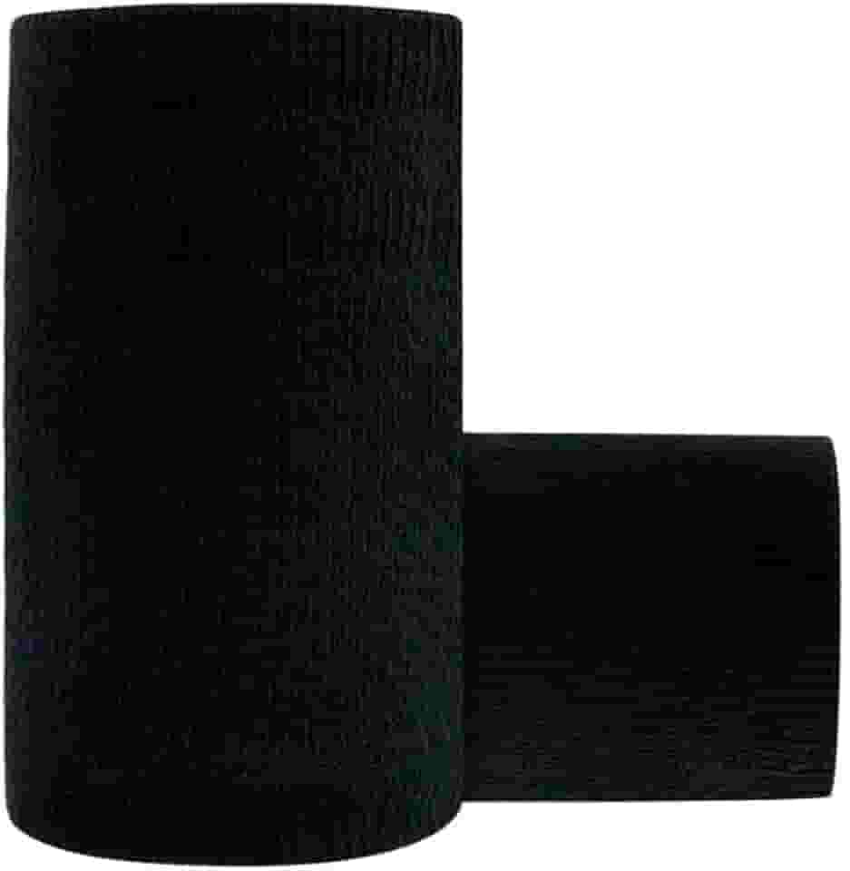 Munhequeira Toalha Grande 15 cm 2 Unidades cor Preta