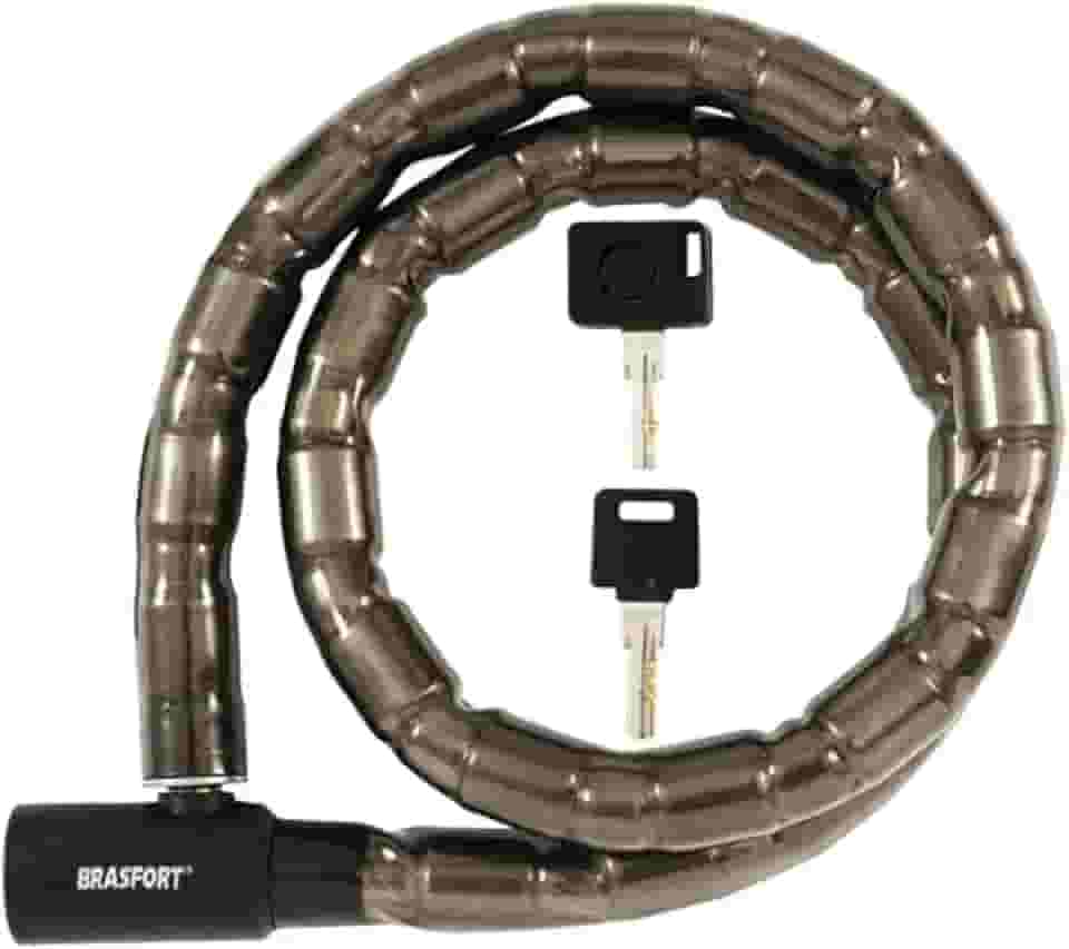 Trava antifurto para moto com 22 mm X 1 m Brasfort 7012