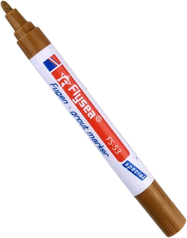 Marcador de reparo de argamassa Caneta de azulejo de argamassa Caneta restauradora de argamassa Renovar marcador com ponta de ponta de reposição para linhas de argamassa de azulejo Piso de par type1