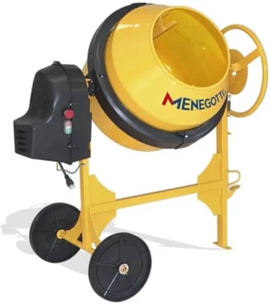 Betoneira 150 litros Monofásica 1/2CV 110V Prime com Kit de Segurança-MENEGOTTI-4001169KIT