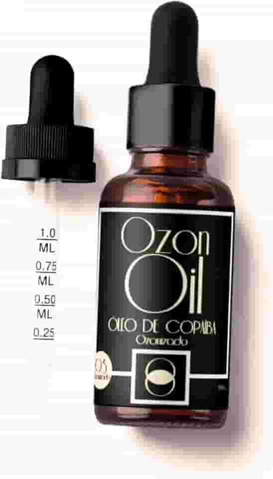 Óleo de Copaíba Ozonizado Natural e Concentrado 50ml 100% Puro