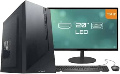 COMPUTADOR COMPLETO OFFICE INTEL CORE I5 4570 4ª GERAÇÃO 16GB RAM SSD 240GB MONITOR 20'' 75HZ HDMI WINDOWS 11