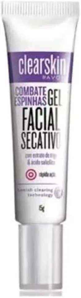 AVON CLEARSKIN GEL FACIAL SECATIVO PARA ESPINHAS 15G