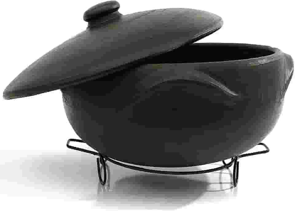 Moquequeira de Barro 5 Litros + Descanso de Mesa