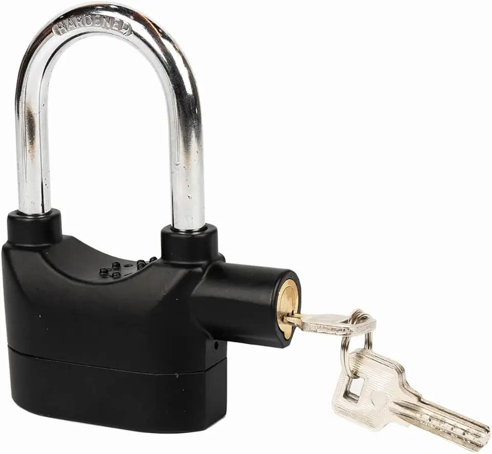 Cadeado Lock Alarm Modelo K102BH - Máxima Segurança com Alarme de 110 dB