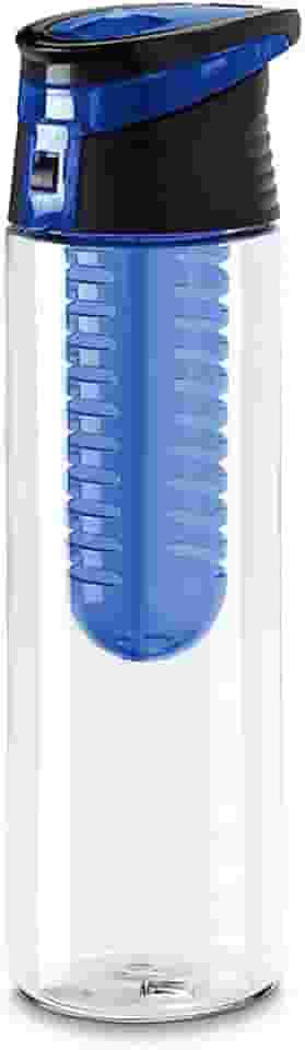 Garrafa Detox 740 ml com Infusor Splash TopGet (Azul)