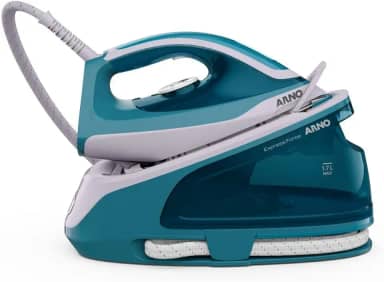 Ferro com Estação de Vapor Express Force, 3x mais vapor, Reduz o tempo de passar roupa em 30%, 1700W, Azul, SSEF