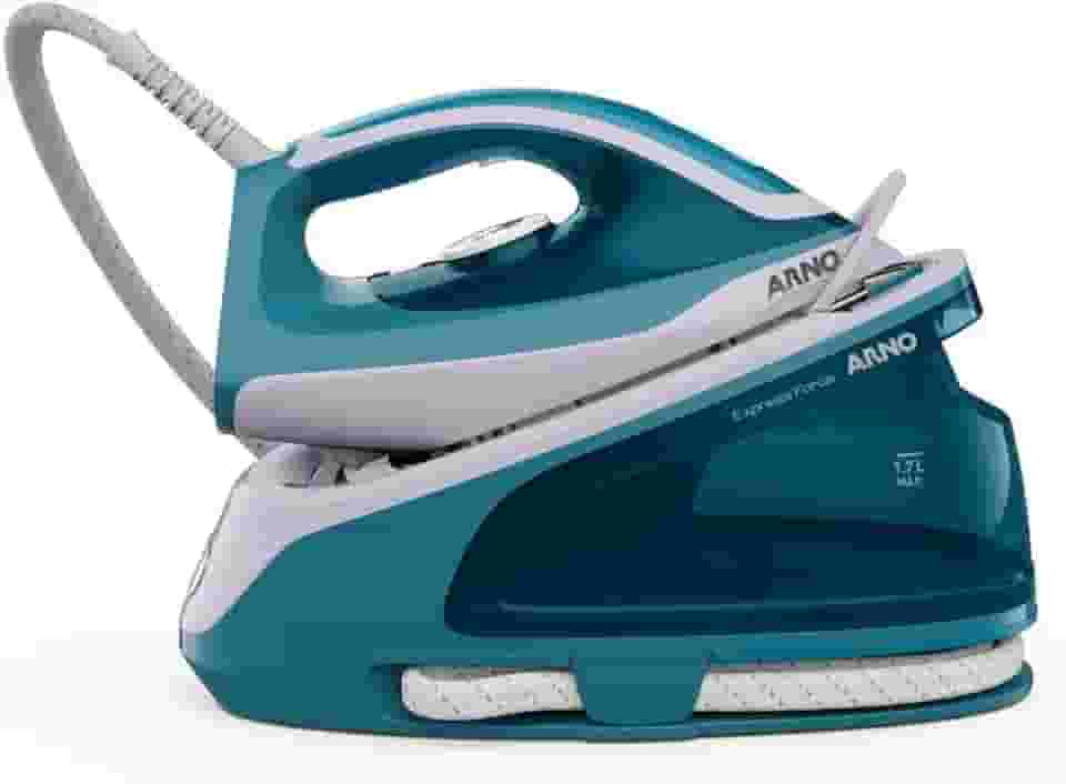 Ferro com Estação de Vapor Express Force, 3x mais vapor, Reduz o tempo de passar roupa em 30%, 1700W, Azul, SSEF