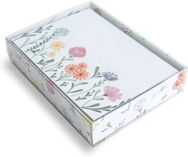 CAIXA DE CARTÃO FLORES ANA LUIZA