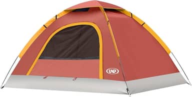 UNP Barraca de acampamento para 2/3/4/6 pessoas, fácil de configurar para acampamento, barraca de acampamento leve, barraca de acampamento portátil para praias ao ar livre e mochilão