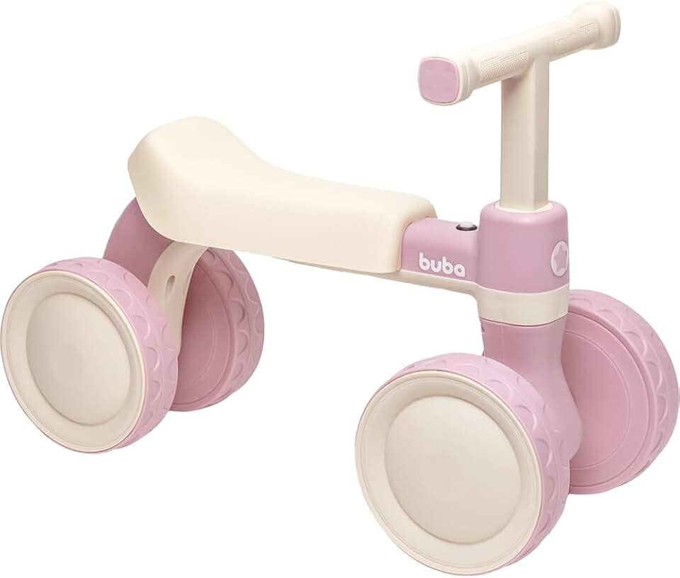 Buba, Bicicleta De Equilíbrio Com Som Rosa