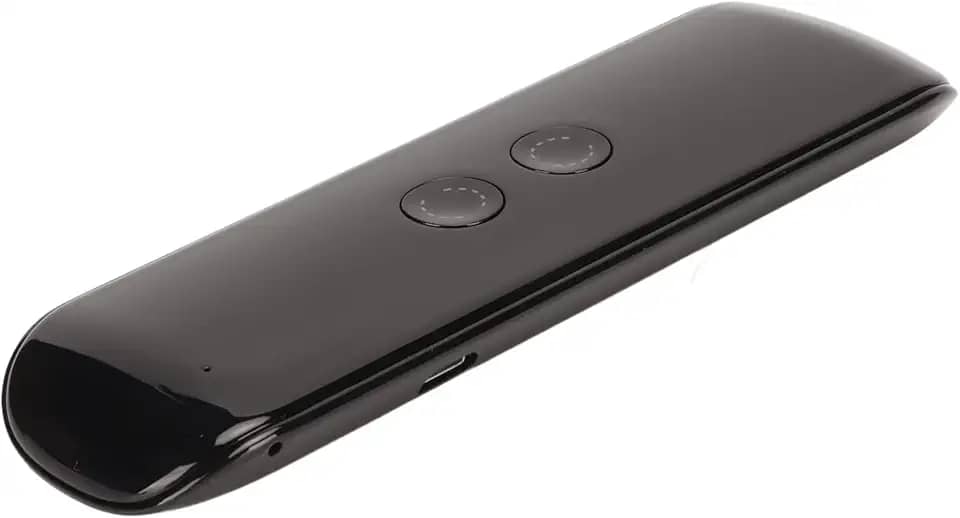 Dispositivo portátil de tradutor de idiomas, dispositivos de tradução instantânea portátil de 2 vias, 144 idiomas, tradutor de idiomas para viagens, comunicações comerciais (preto)