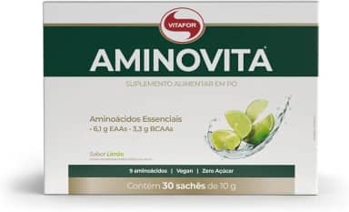 Vitafor - Aminovita - 30 Sachês de 10g - Limão