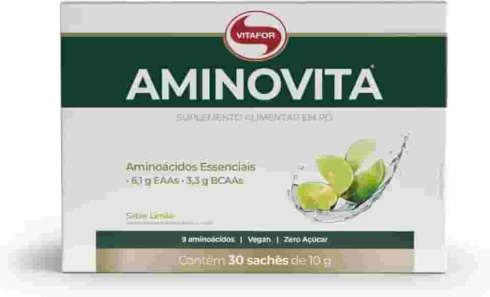 Vitafor - Aminovita - 30 Sachês de 10g - Limão
