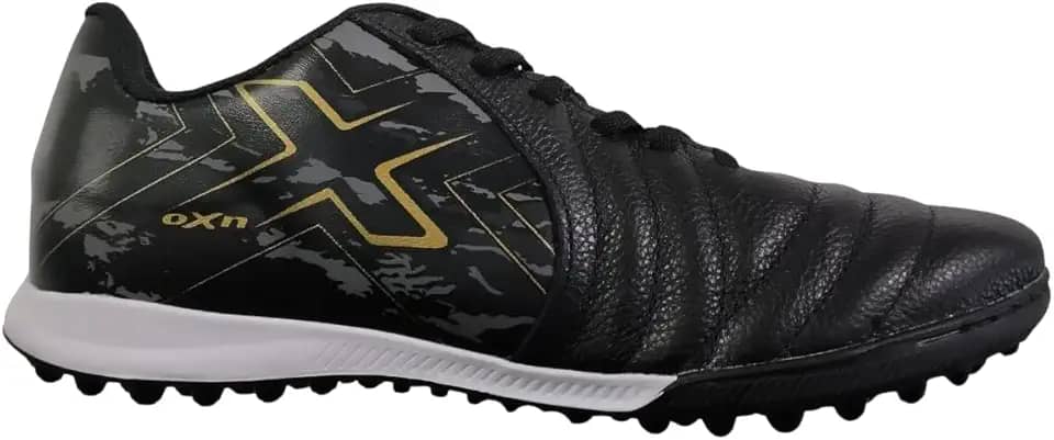 Chuteira Society Oxn Dynamo 2 Couro - Preto - 38