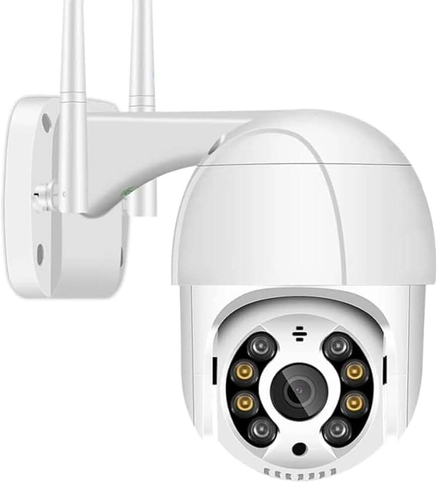 Câmera de Vigilância Externa IP Prova Dágua Infravermelho e Conexão Wi-Fi para Segurança