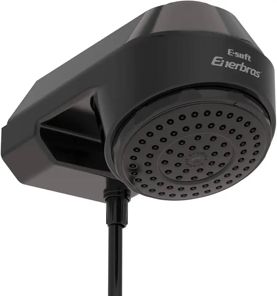 Enerbras Ducha eletrônica 7500W 220V E- Soft Preta