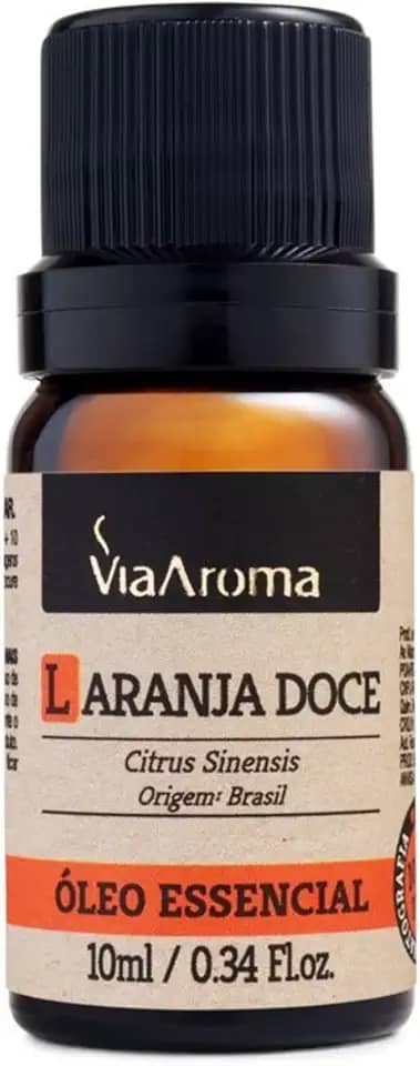 Óleo Essencial Laranja Doce Via Aroma – 10 ml